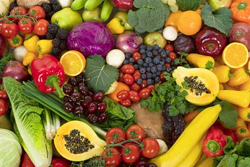 Витамины содержатся в овощах и фруктах