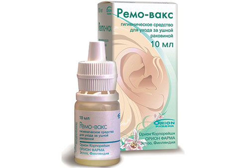 Ремо-вакс - средство для ухода за ушной раковиной 10 мл