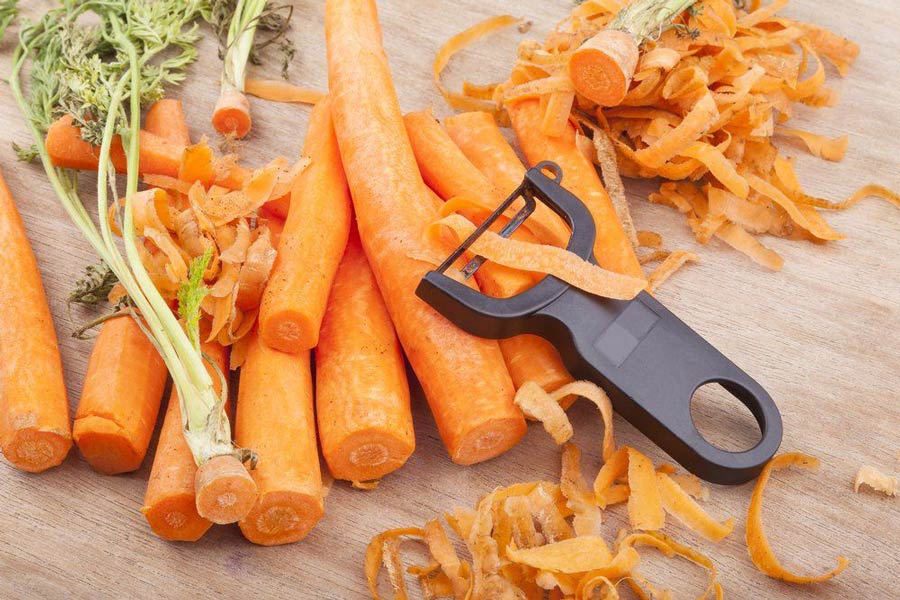 морковные очистки