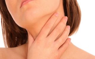 Комок в горле при глотании, причины и лечение