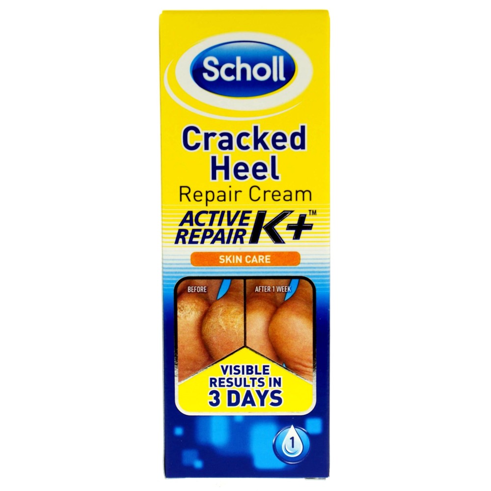 Scholl Active Repair K+ крем для ног с мочевиной