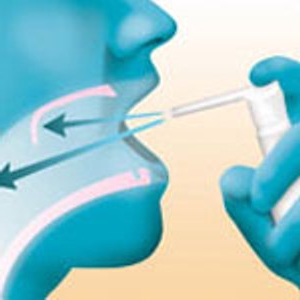 Спрей с антибиотиком для горла